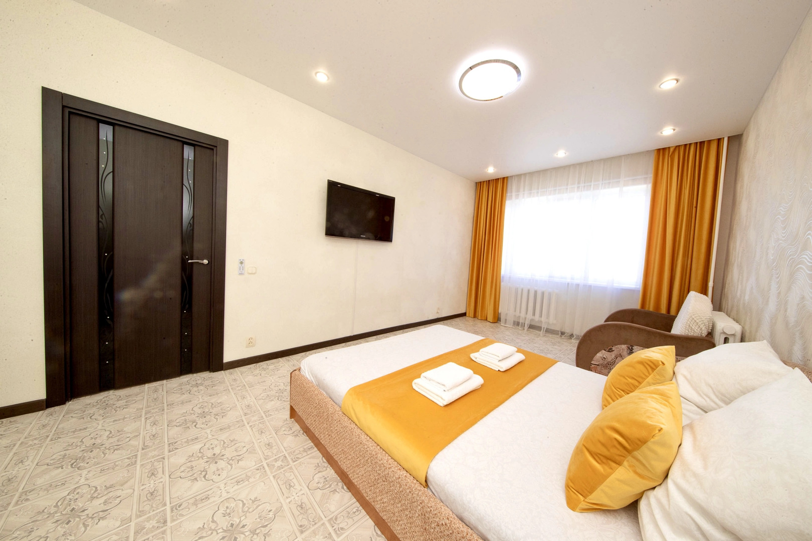 Апартаменты FSF Однушка В Мирном 6/3-Бесконтактный заезд