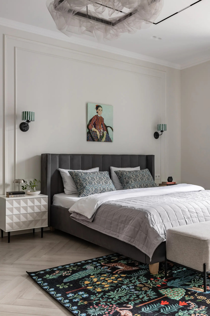 Квартира во французском стиле с паркингом в ЖК бизнес-класса