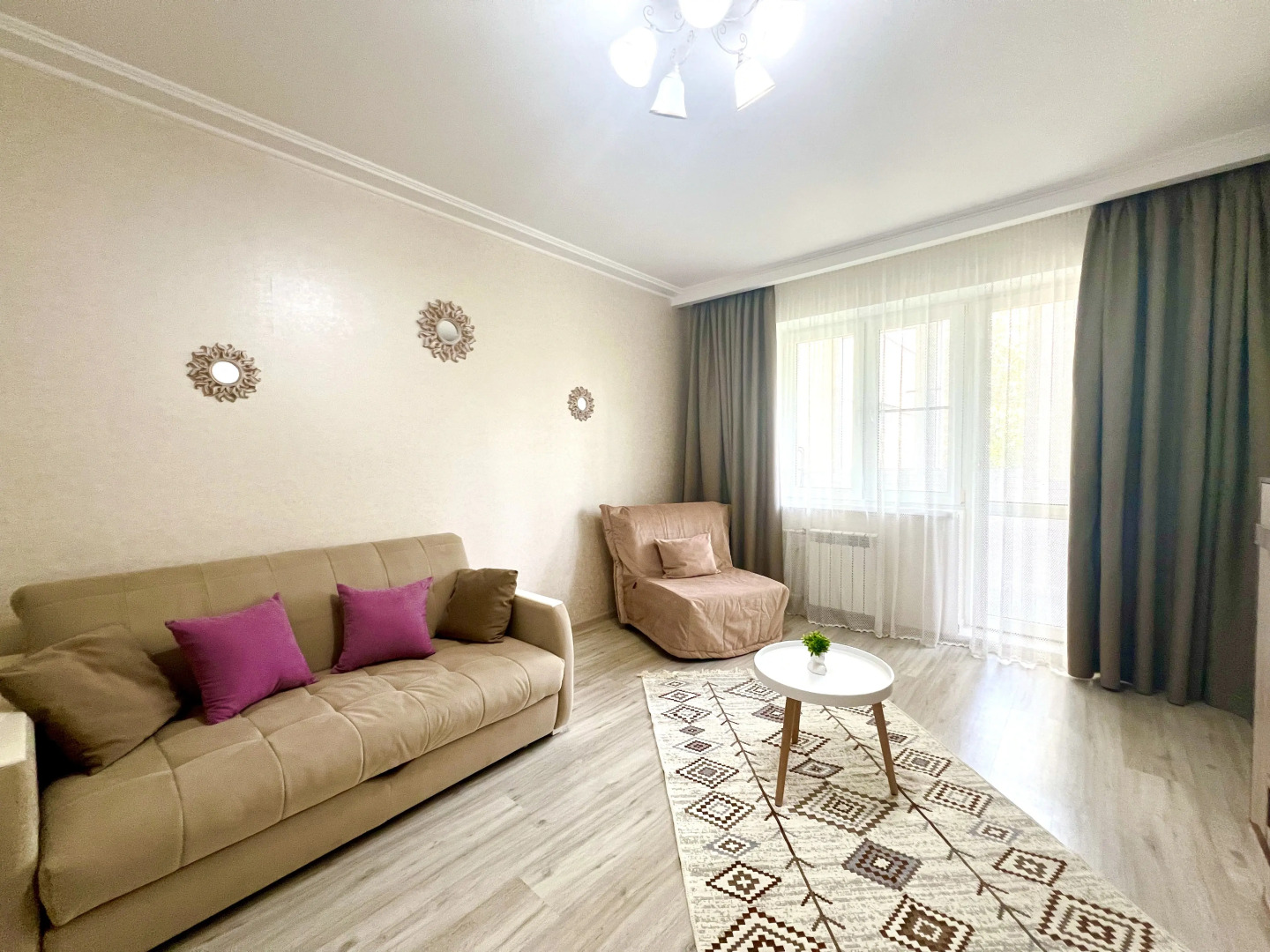 Квартира двухкомнатная по улице Навагинская