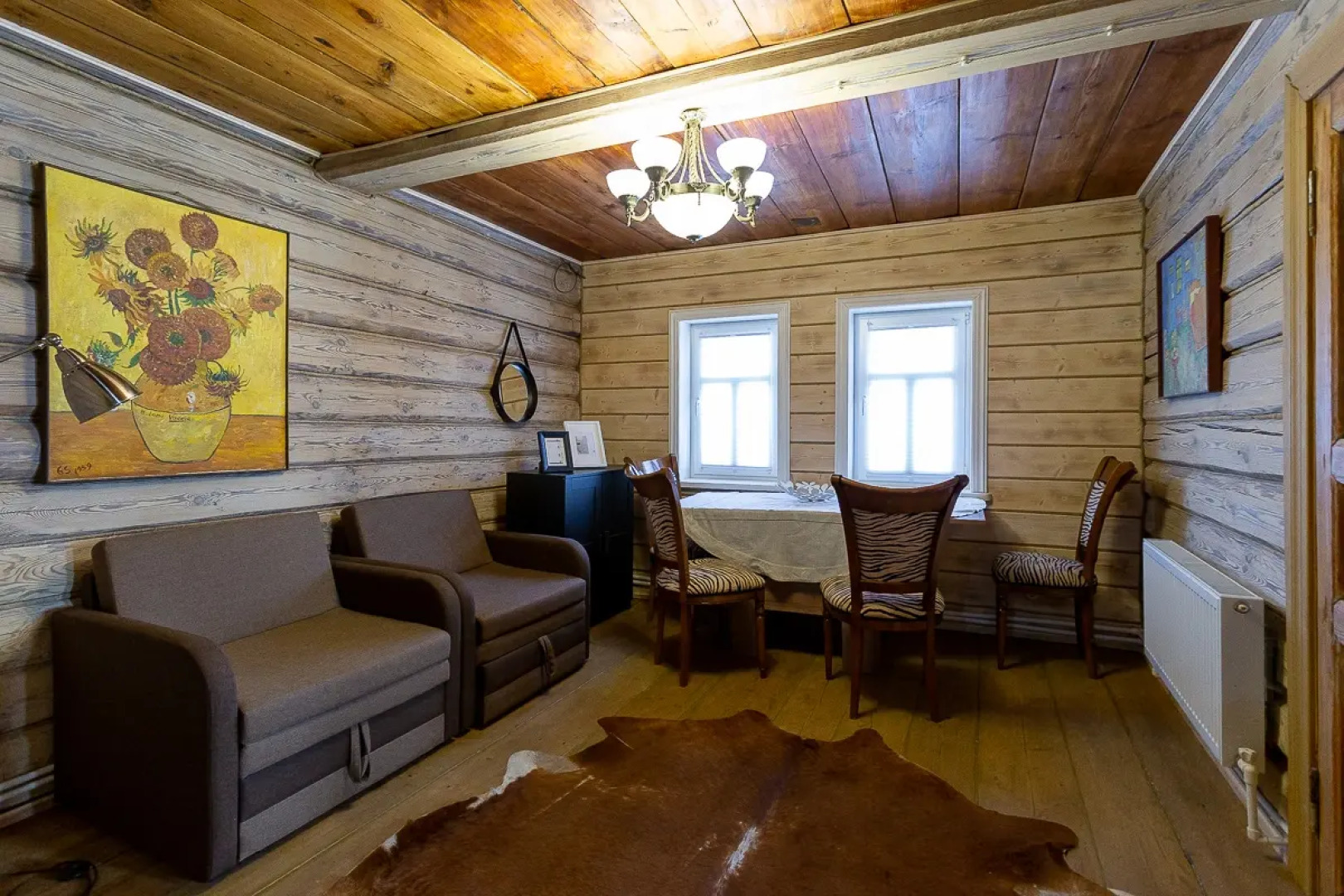 Частный дом с русской печью и баней