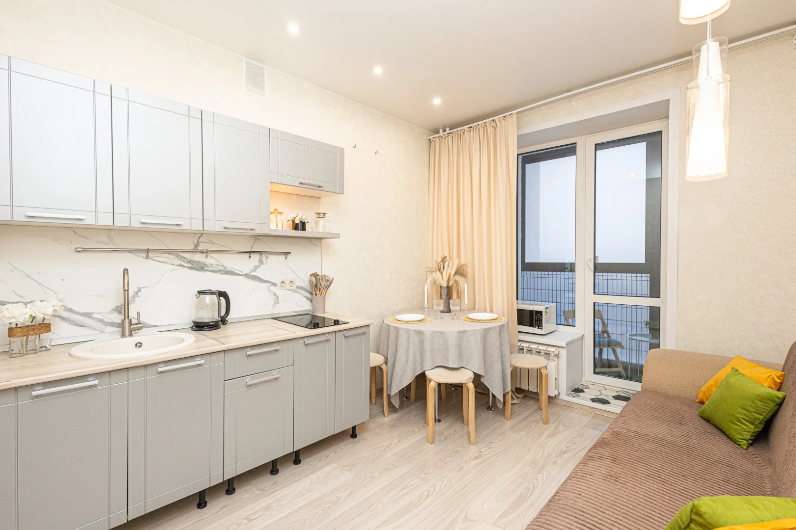 Квартира Евродвушка СИБИРЬ HOUSE напротив Лапландии