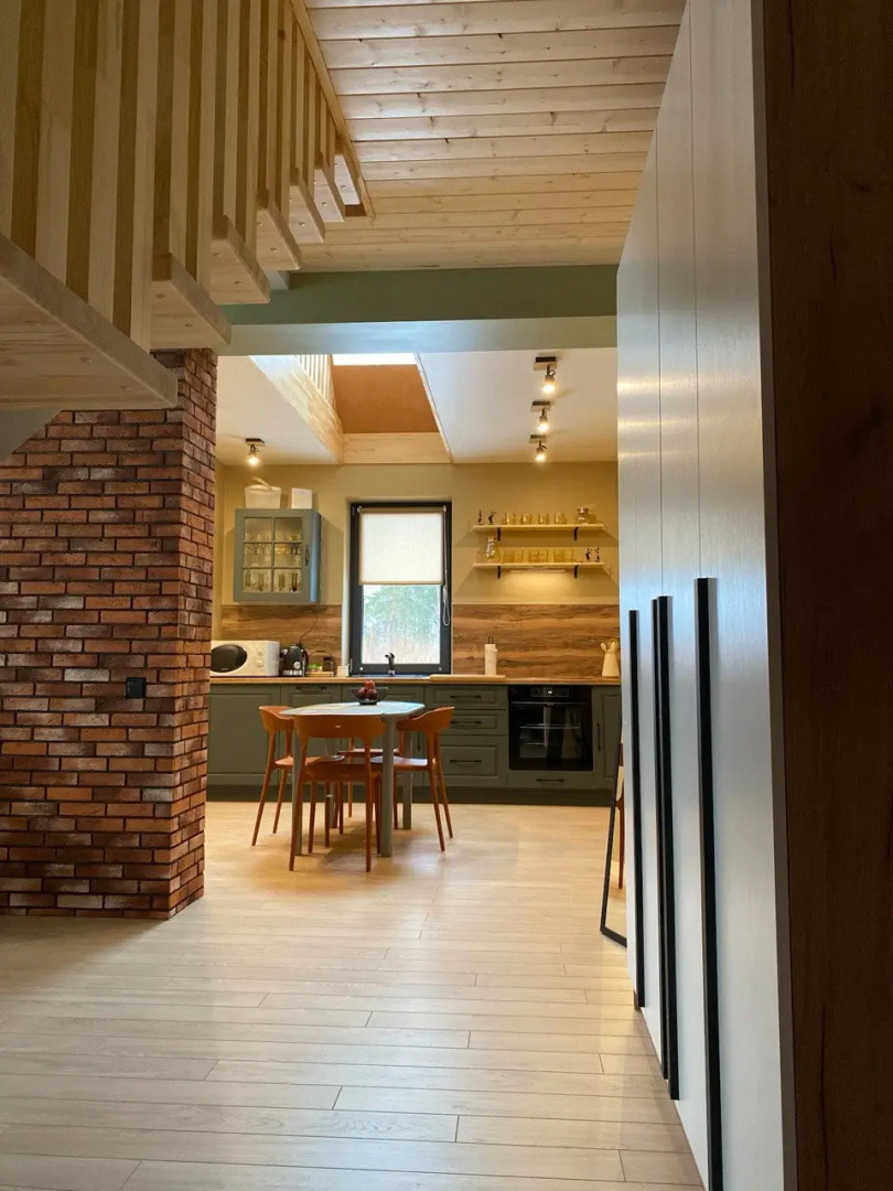 Гостевой дом Новый Дизайнерский дом на Рубском озере