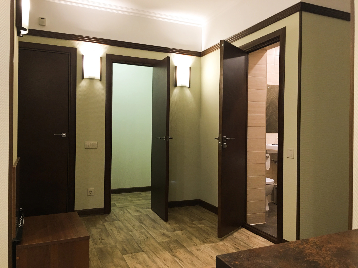 Квартира на Пушкаревском кольце Фисташка