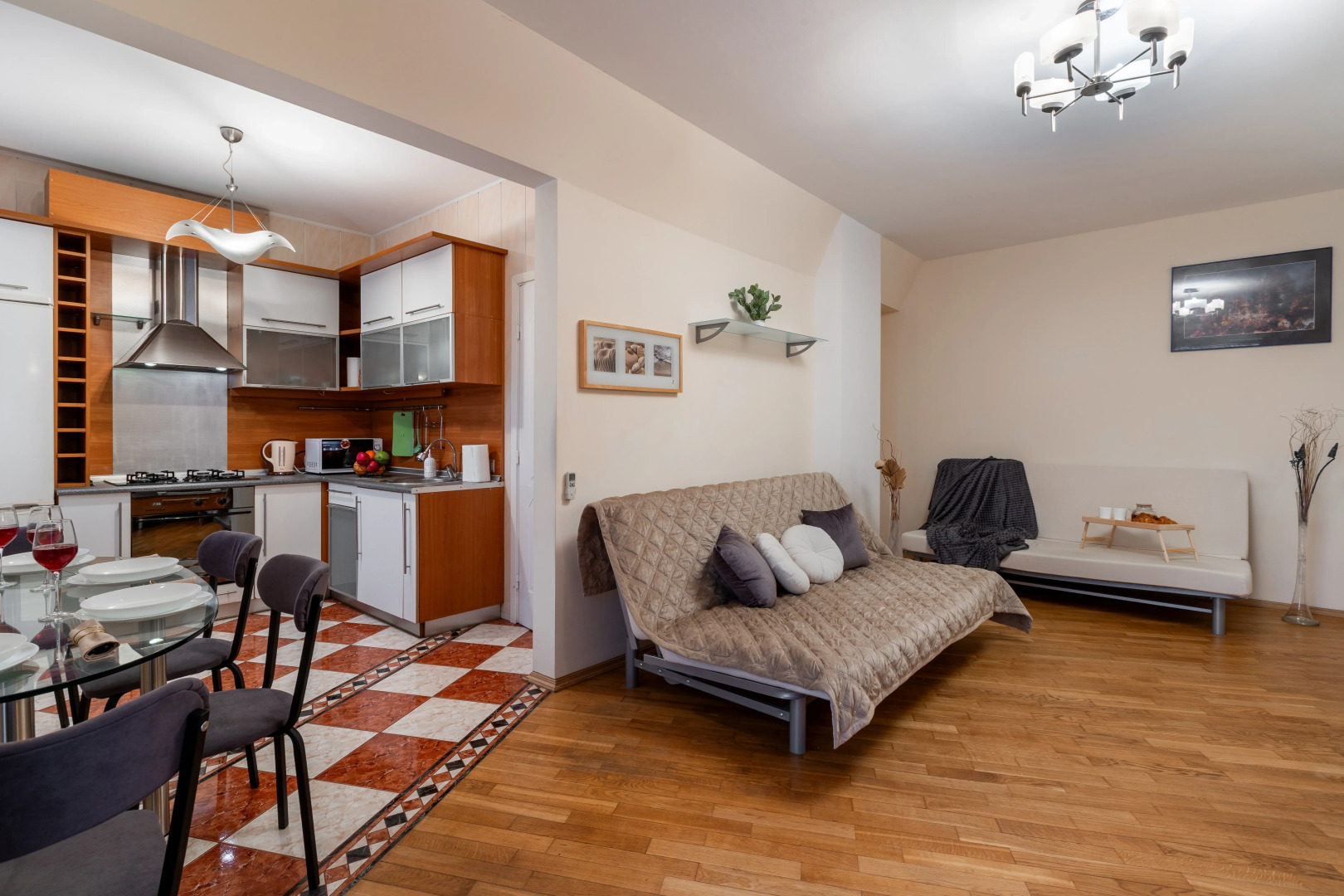 Апартаменты Просторные рядом с Площадью Победы