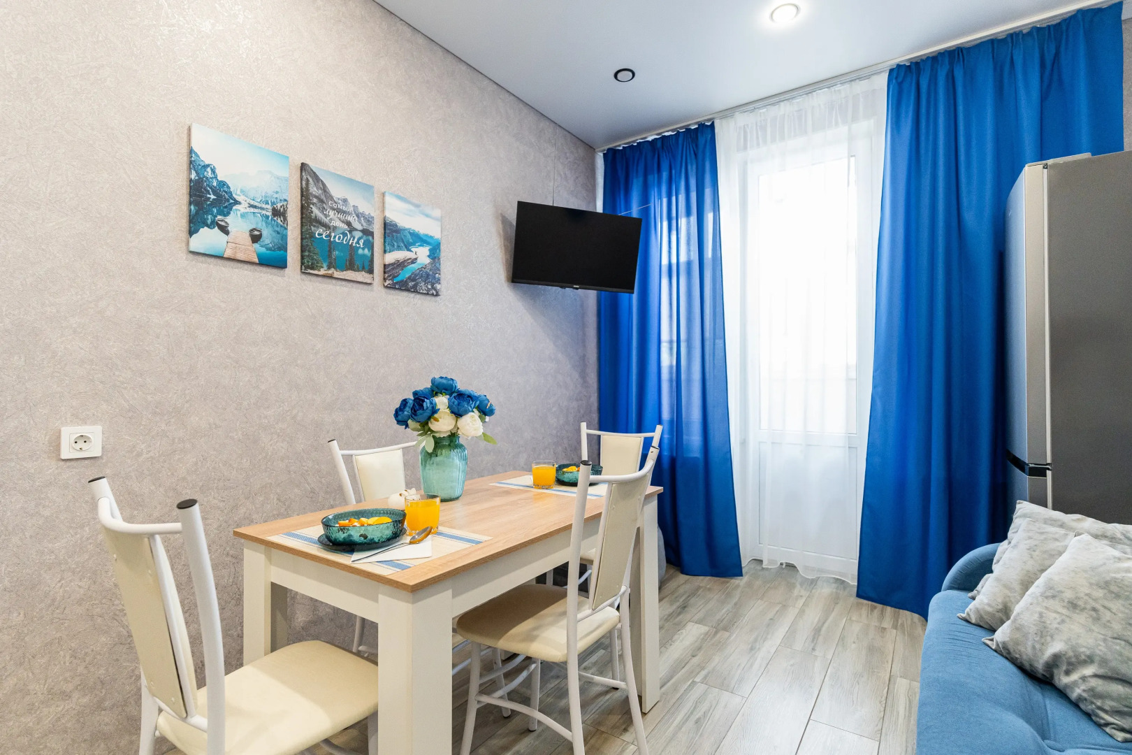 Апартаменты стильные в современном ЖК от LetoApart