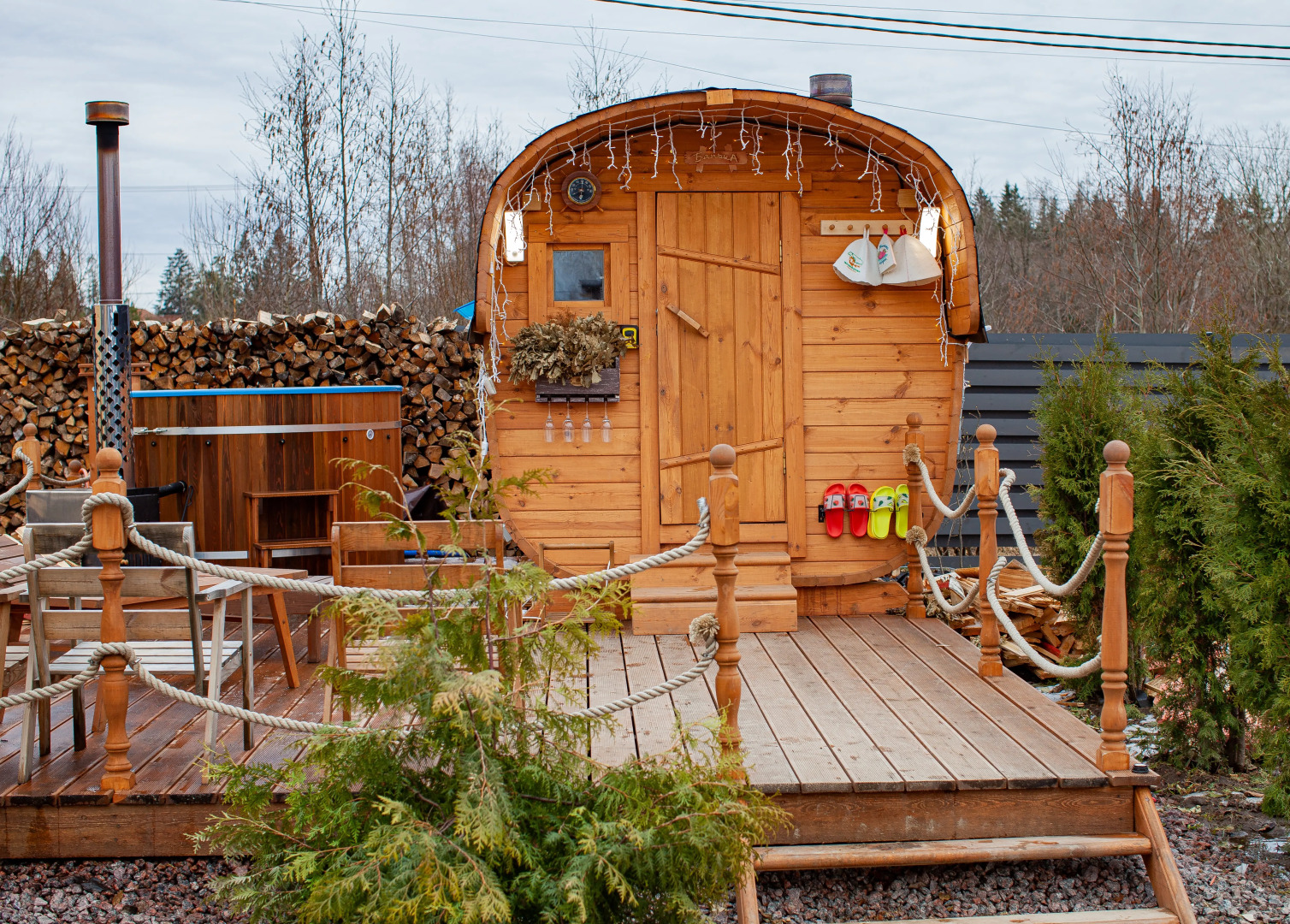 Вилла Аппалачи с сауной в Коробицыно