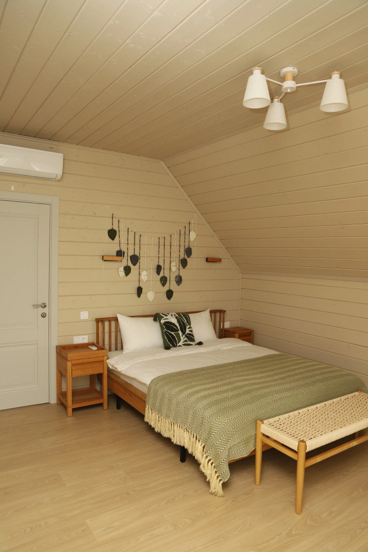 Частный дом Двухэтажный барнхаус с видом на горы