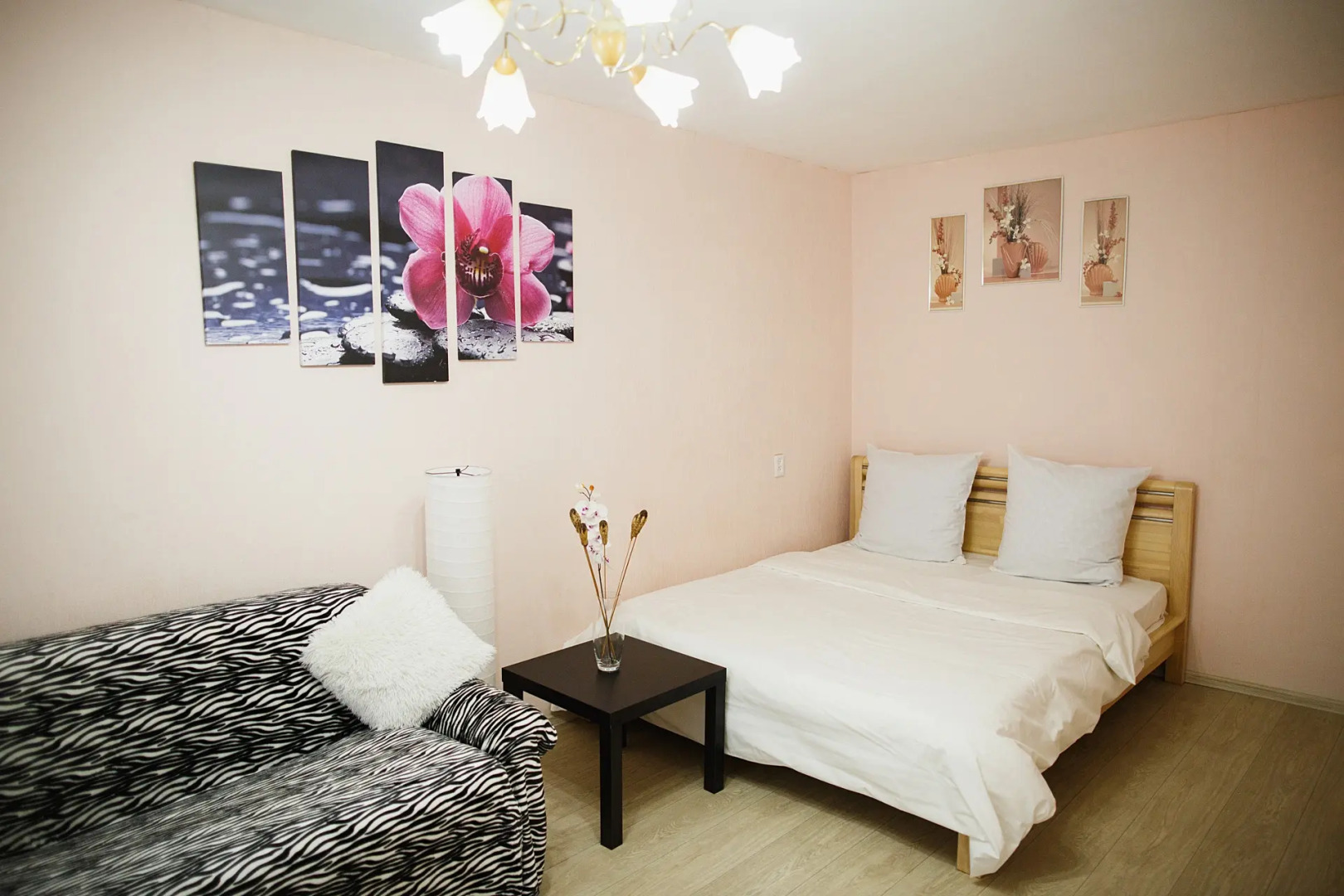 Апартаменты Юбилейный-10 для командировочных с 4 раздельными спальными местами