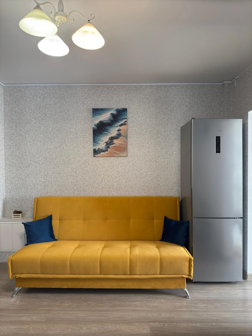 Квартира Стильная уютная евродвушка недалеко от аэропорта на 4 человек