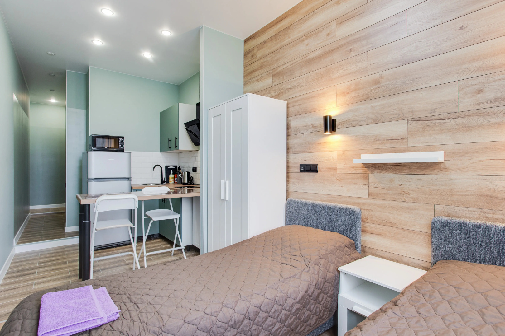 Квартира студия двухместная в ЖК Усово - Парк