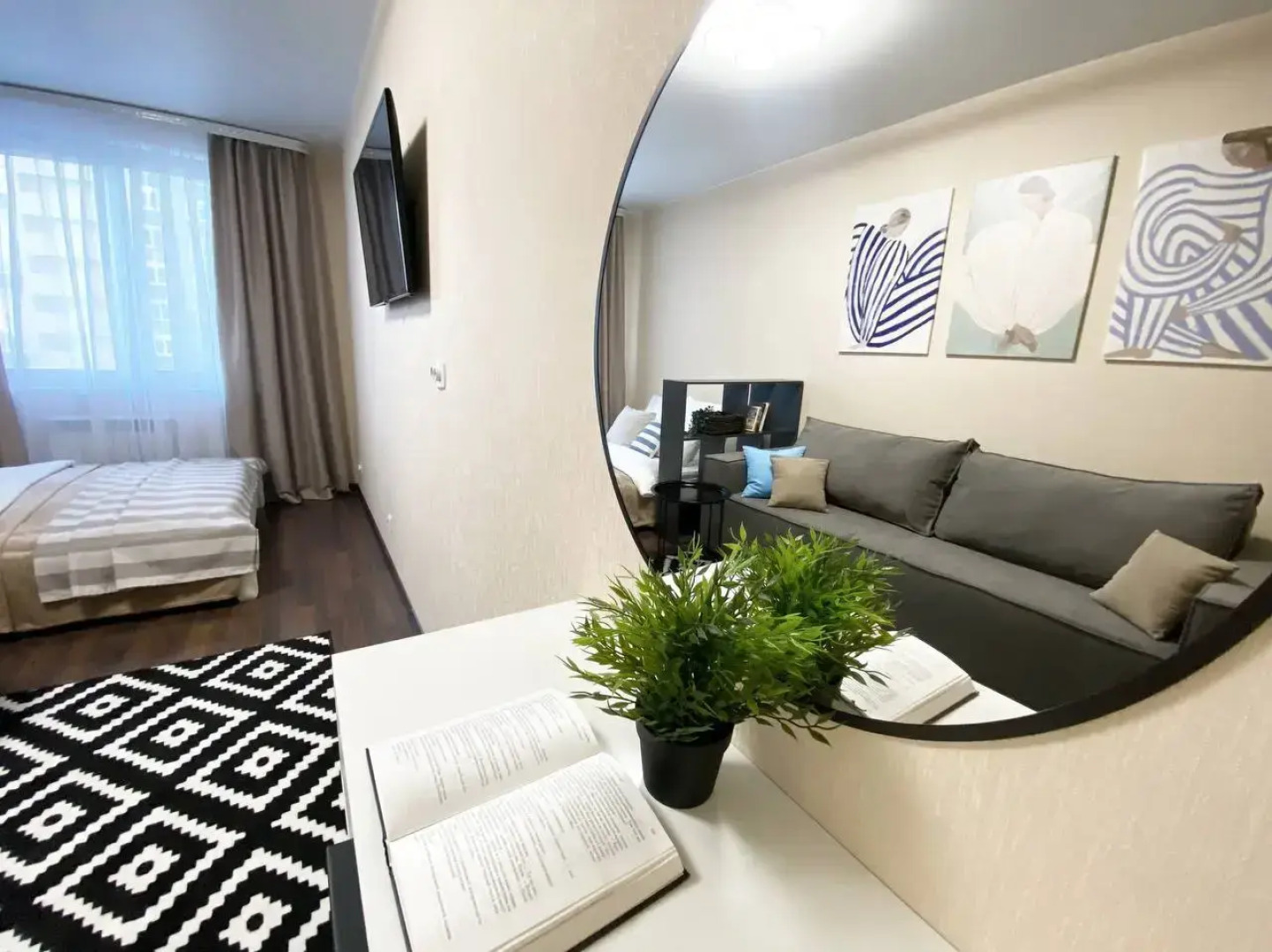 Квартира Современная в центре левобережья