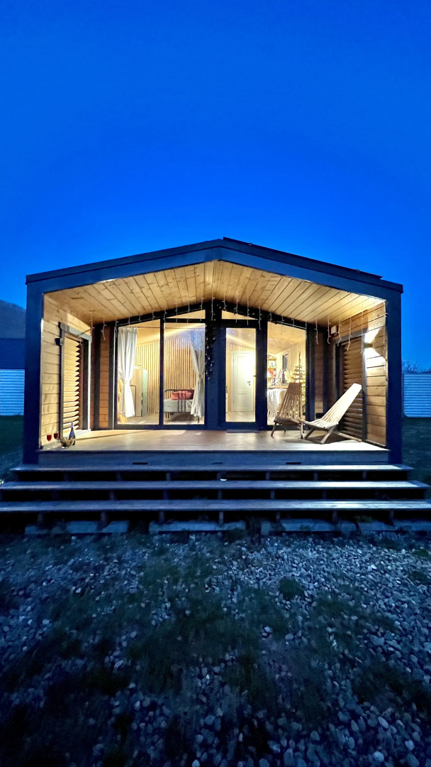 Частный дом Загородный комплекс на берегу реки с баней 1