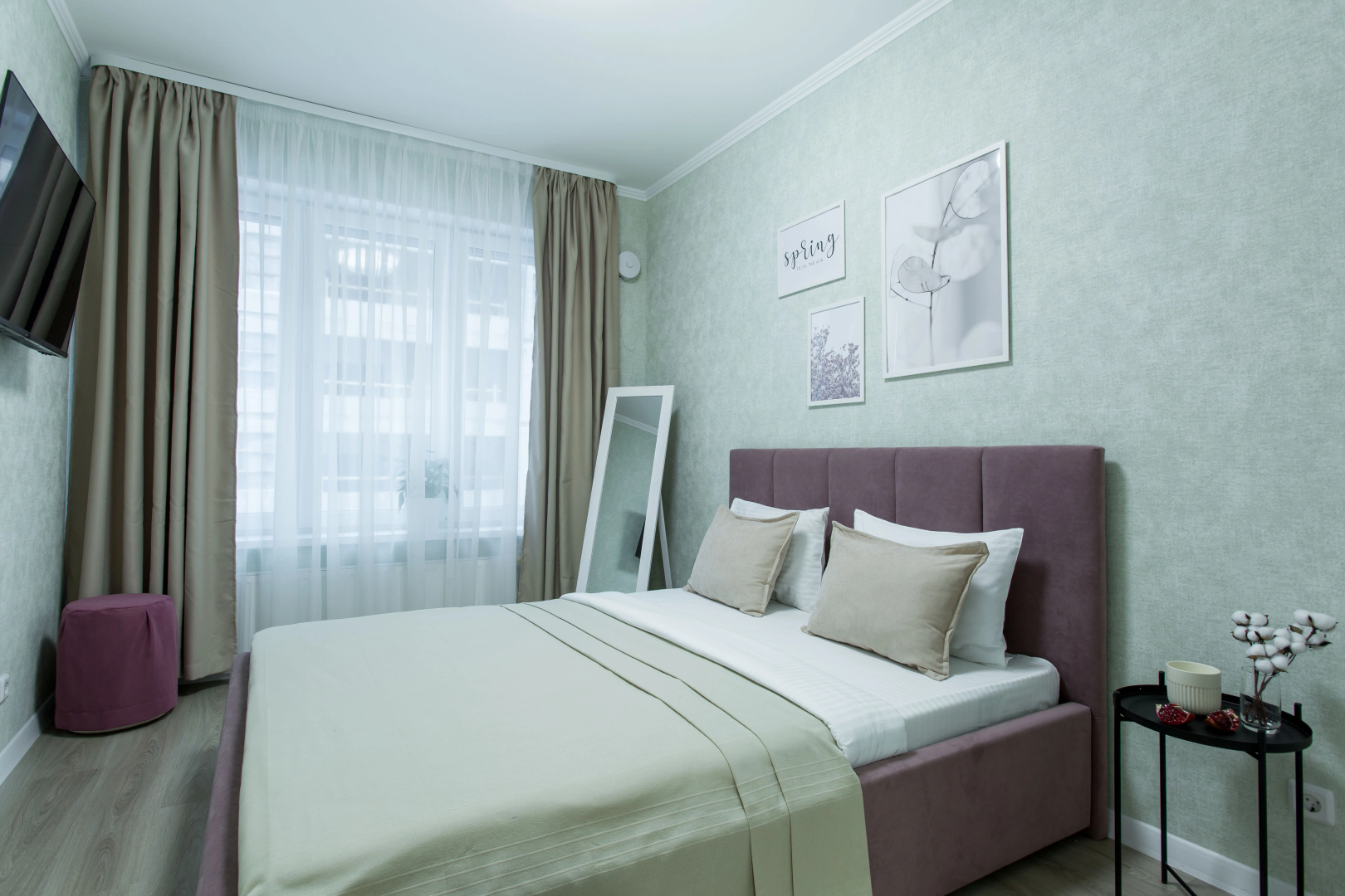 Квартира Homely у Лесной Satin home