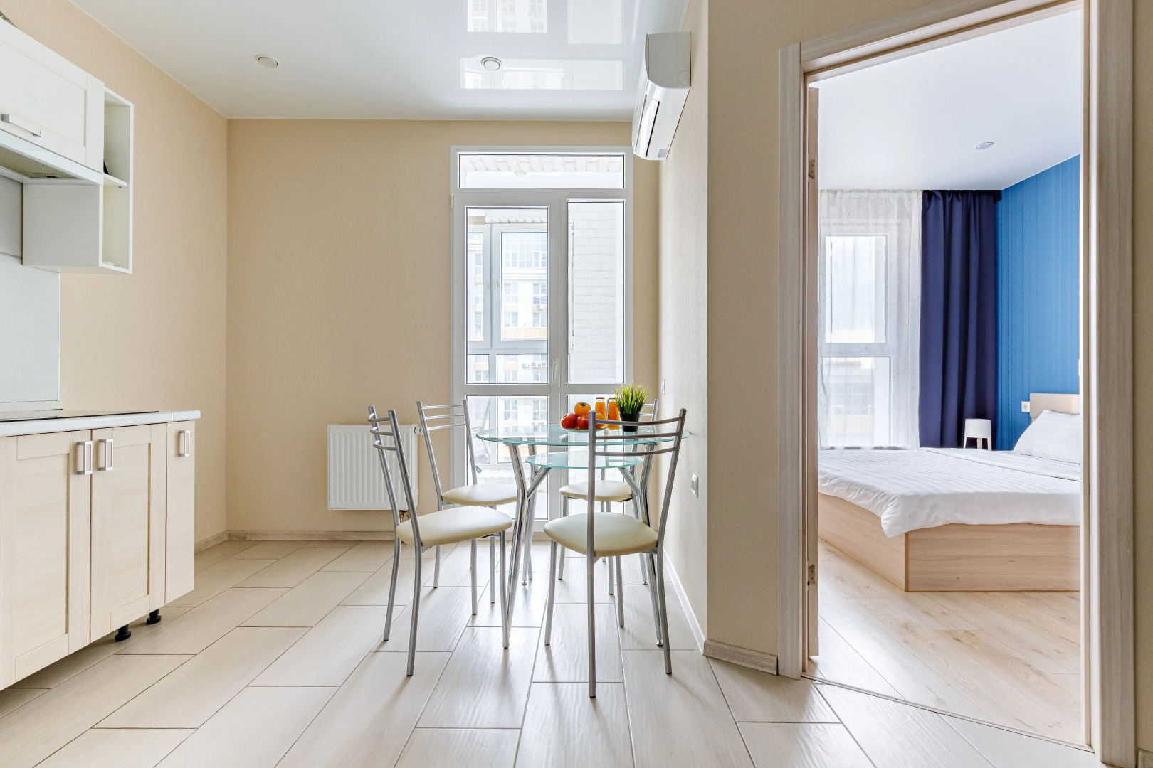 Апартаменты Eвро2 в Центре ЖК Большой Балкон с Рабочим Местом Чисто Стильно Удобно by Depart Apart