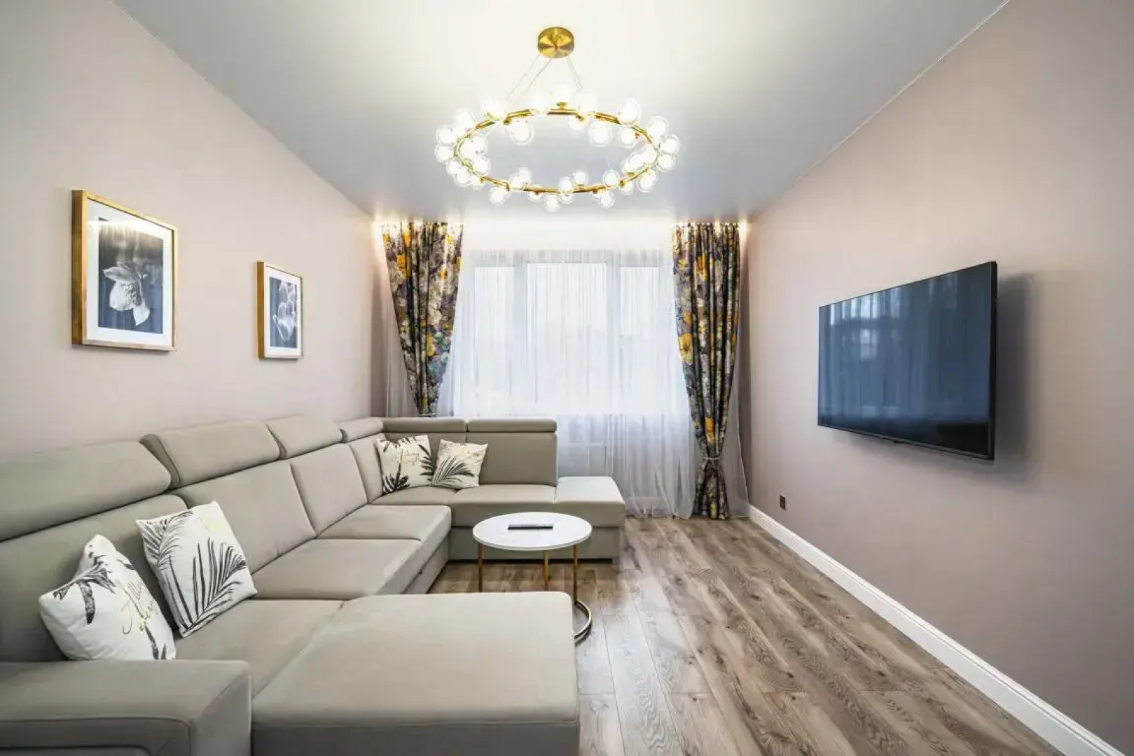 Апартаменты Crown39 - Strela - 2к №106: 71 м2, 2 этаж из 13