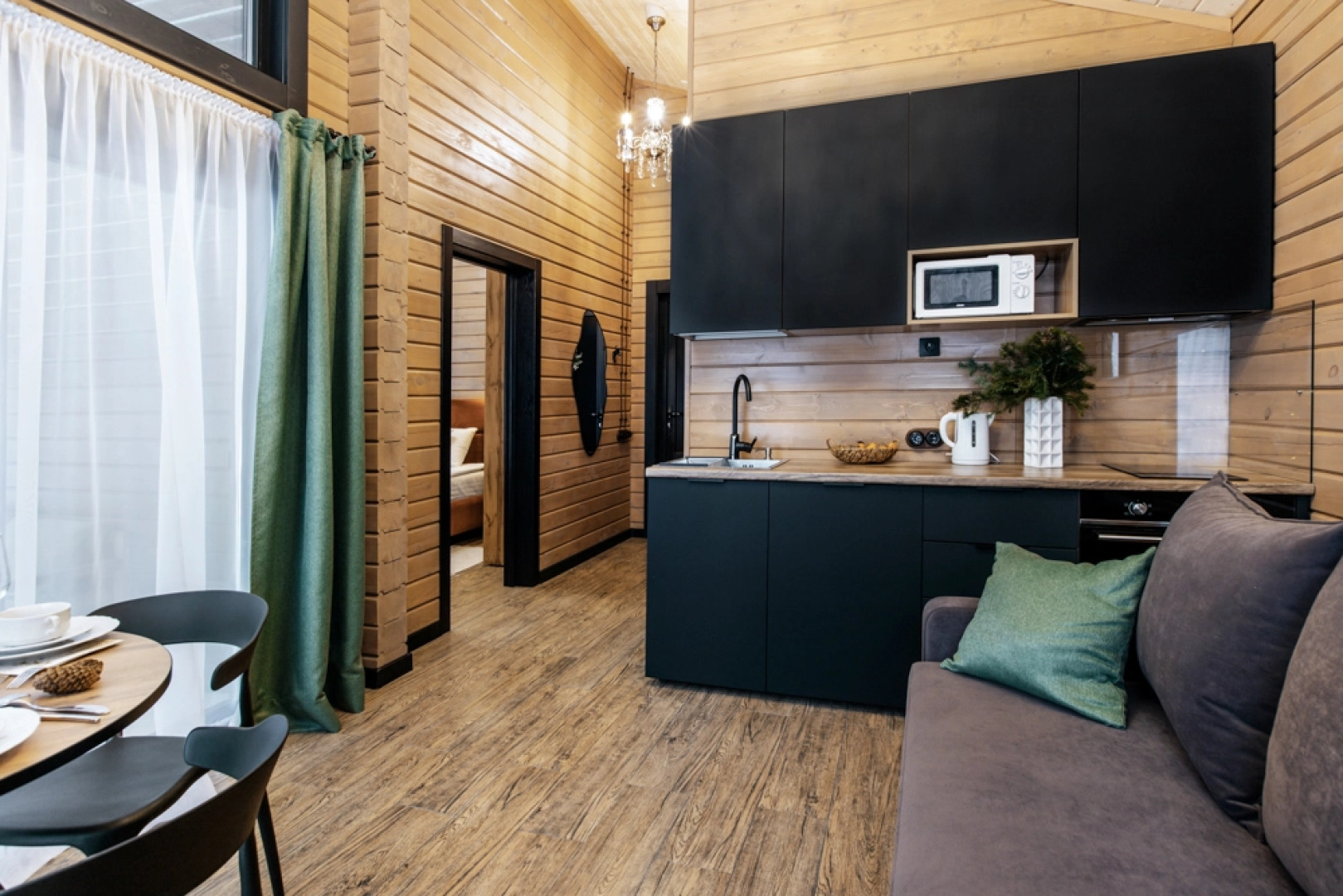 Шале комплекс ВМЕСТЕ дом темный