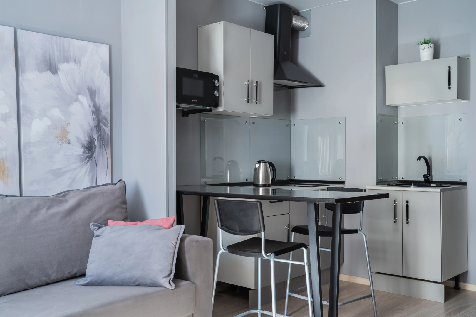 Квартира Студия на 2 этаже