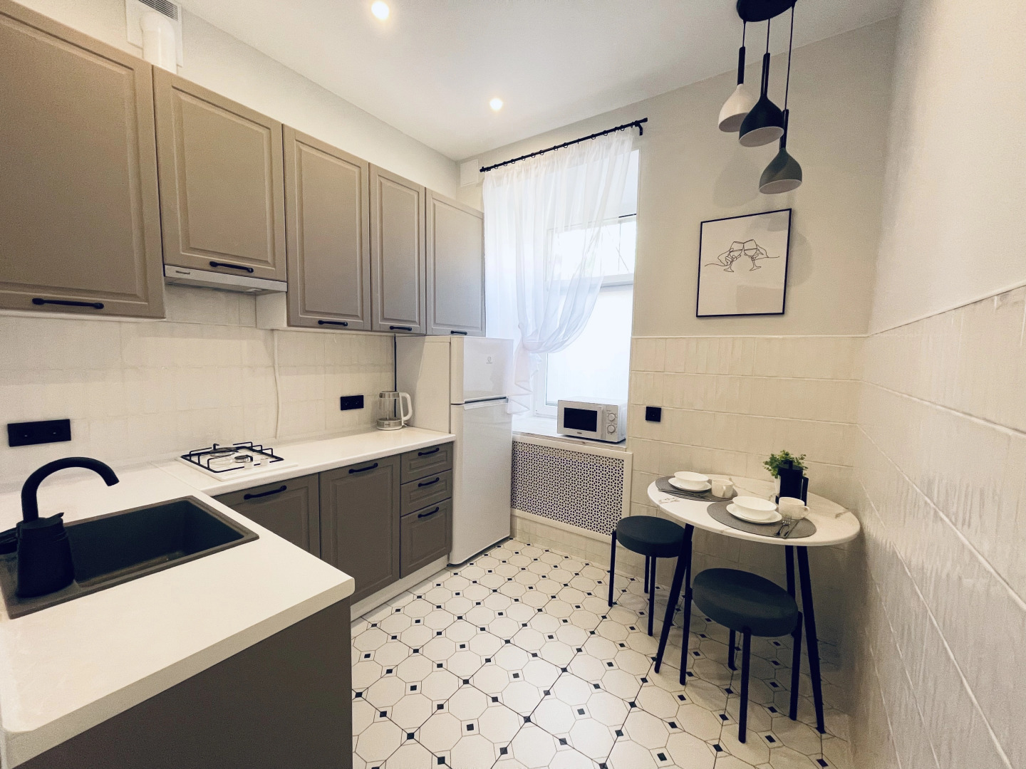 Квартира Двухкомнатные апартаменты в центре