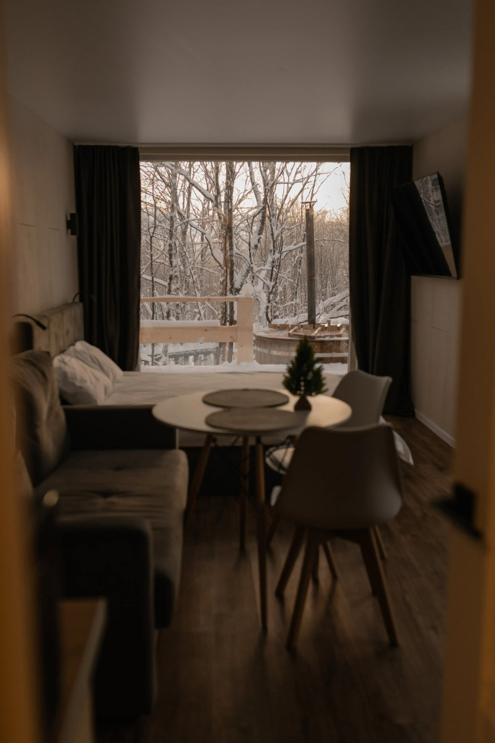 Частный дом Домики в лесу всего в 6 км от города