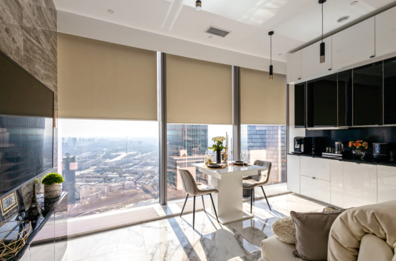 Апартаменты Sky City Moscow 80 этаж Вид на МГУ, Лужники, Парк победы, Воробьевы горы! Уникальный вид!