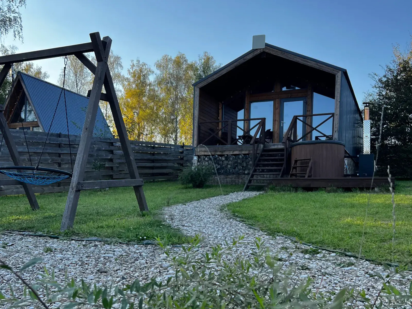 Частный дом Барнхаус "Зима"