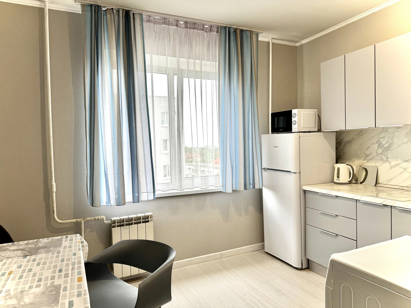 Апартаменты Лазурь с обширным видом на город