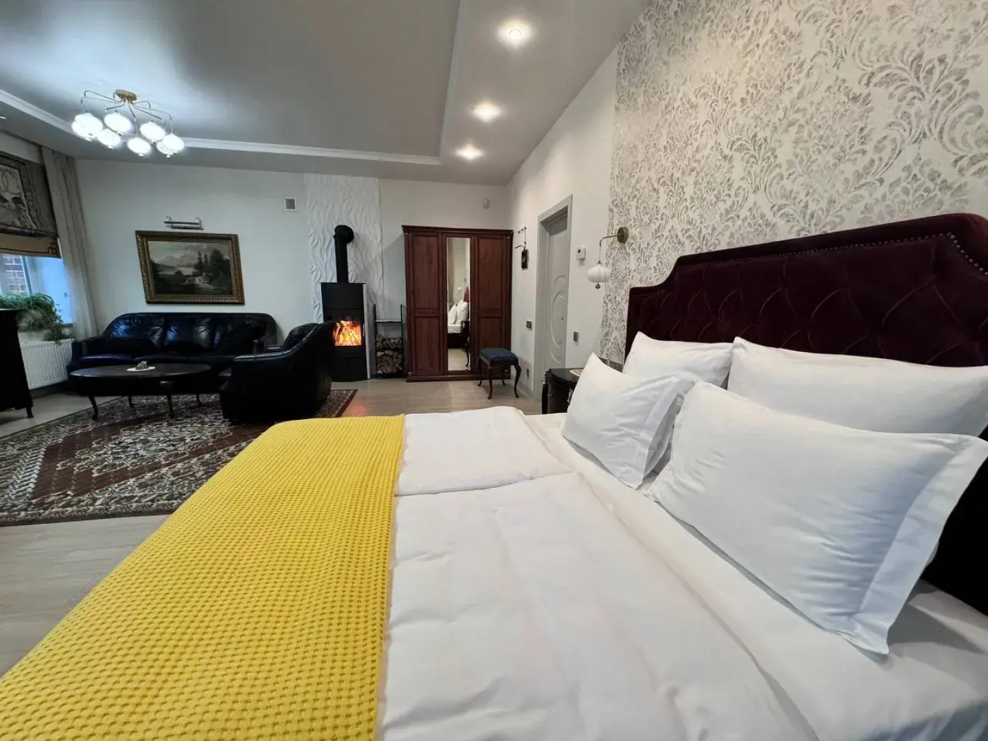 Апартаменты 39квартир с камином