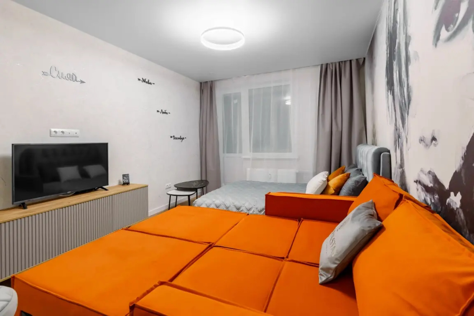 GLOBALSTAY Студия с Дизайнерским Ремонтом ЖК Авиатор 15 Мин Пешком до Метро Девяткино