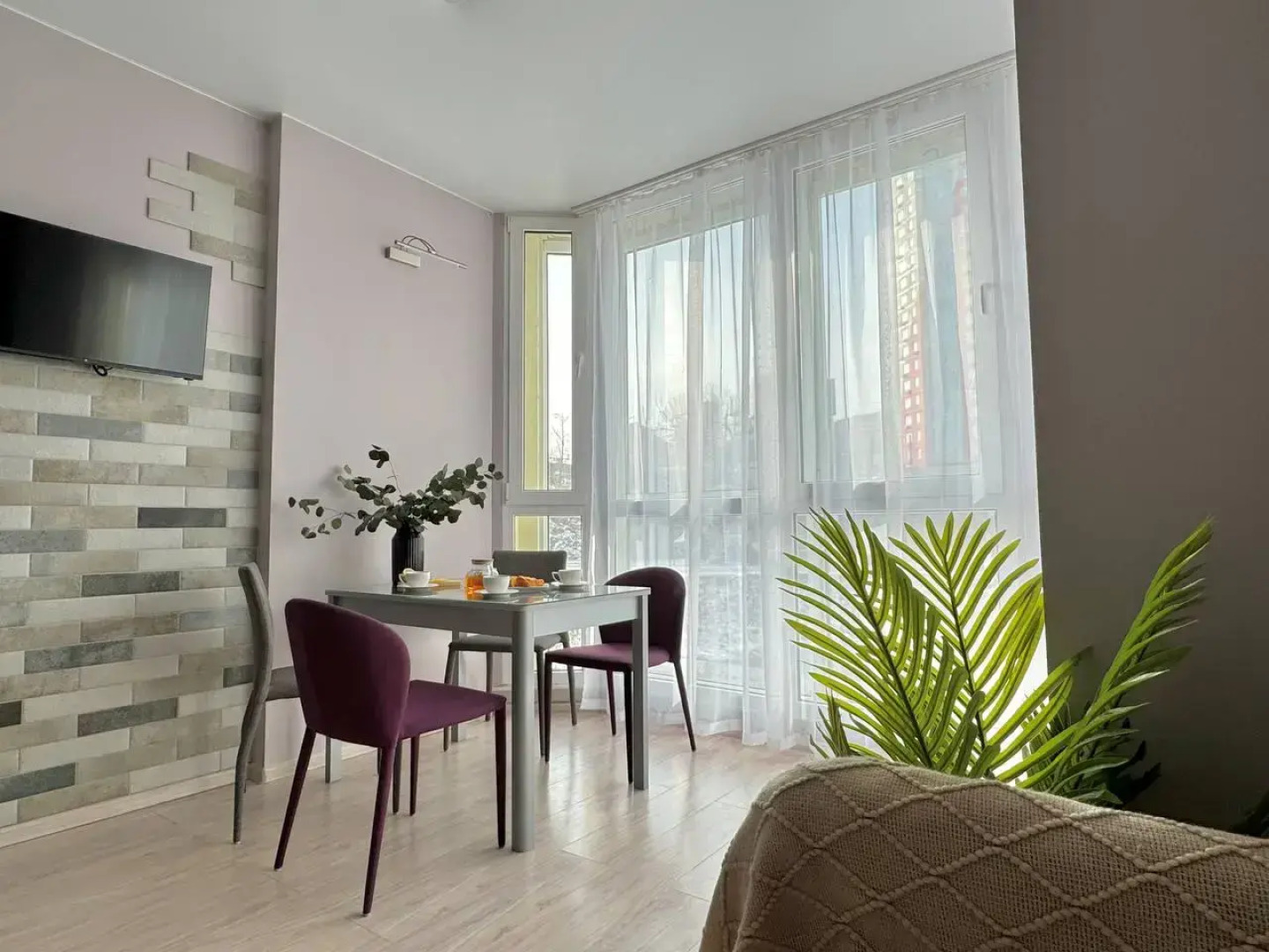 Апартаменты 2-к. 48 м² 2 Кровати