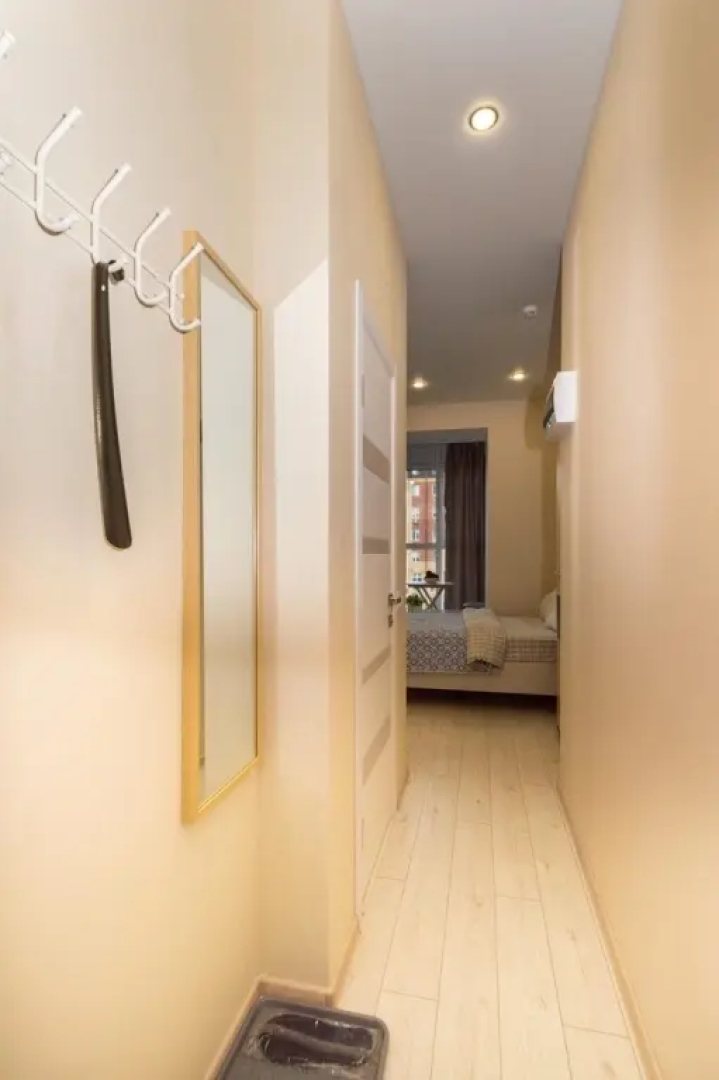 Апартаменты Мини студия с Панорамным Окном и парковкой