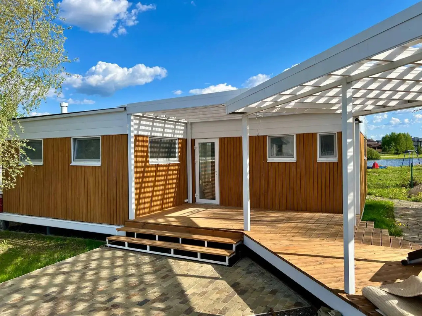 Частный дом 120 кв.м. Орегон с видом на реку