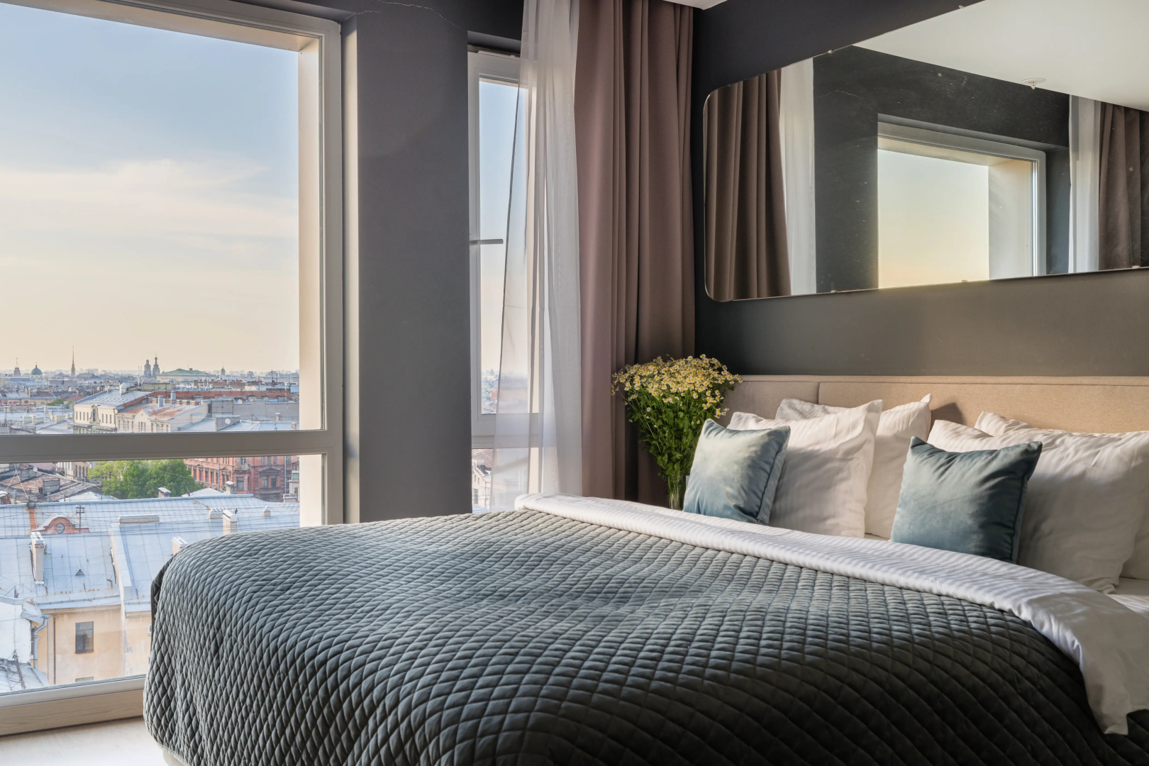 Меблированные Комнаты Sky Petersburg Apartments