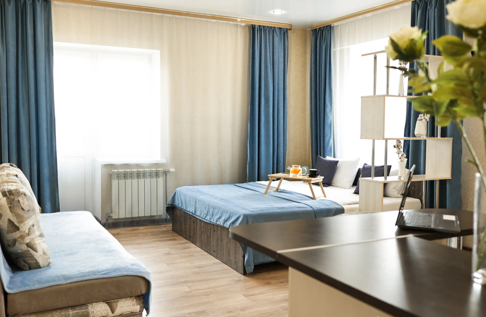 Квартира студии Be Home на Строительном