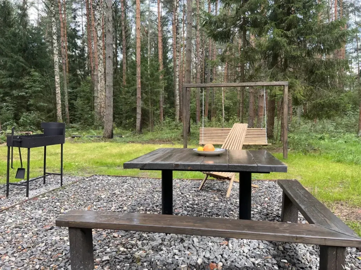 Частный Дом в Лесу с Террассой