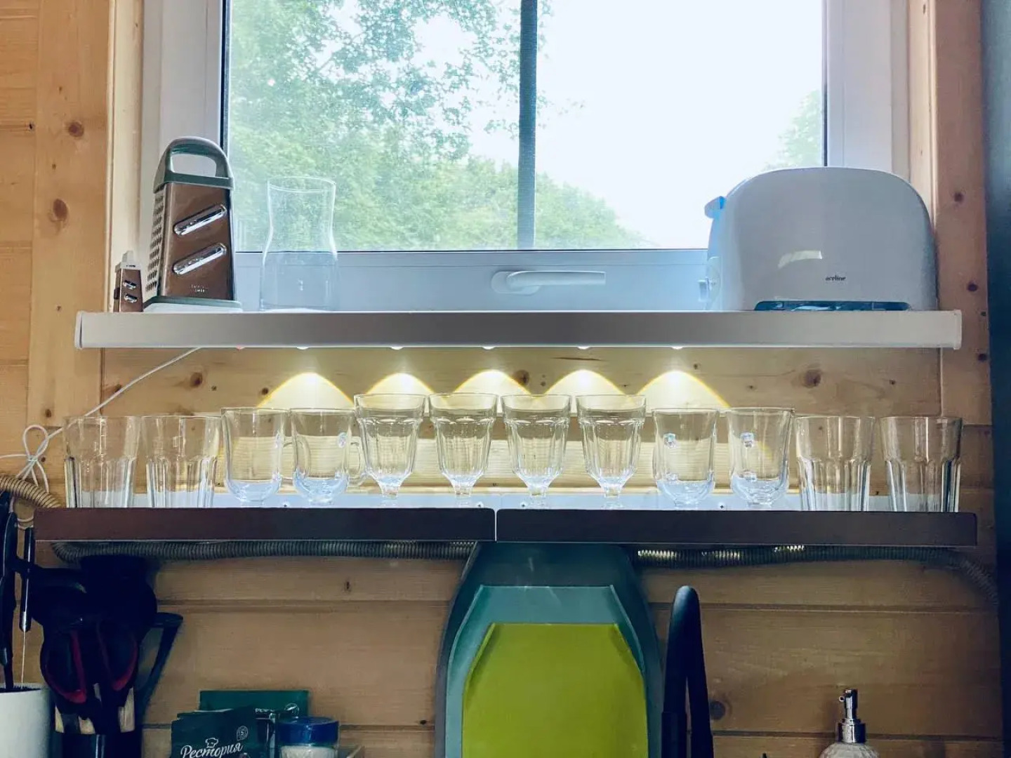 Шале с баней на берегу озера