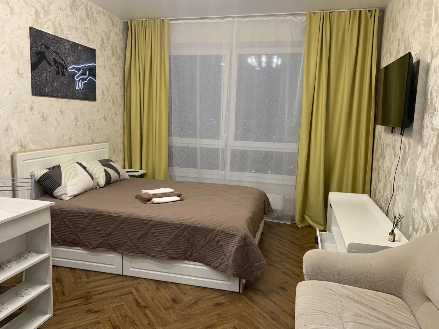 Квартира Удобная и комфортная студия у метро Бутырская