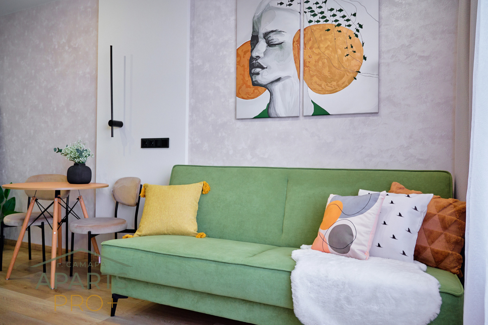 Квартира Aparts Pro Стильная видовая студия в ЖК Паново Парк на 17 этаже