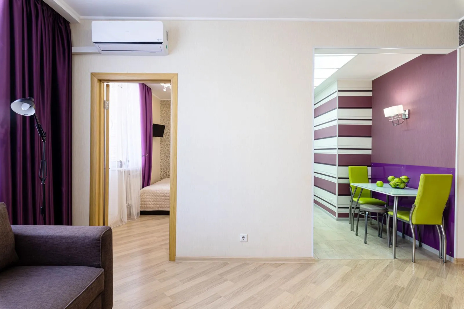 Апартаменты у аквапарка Ривьера  2 комнатная