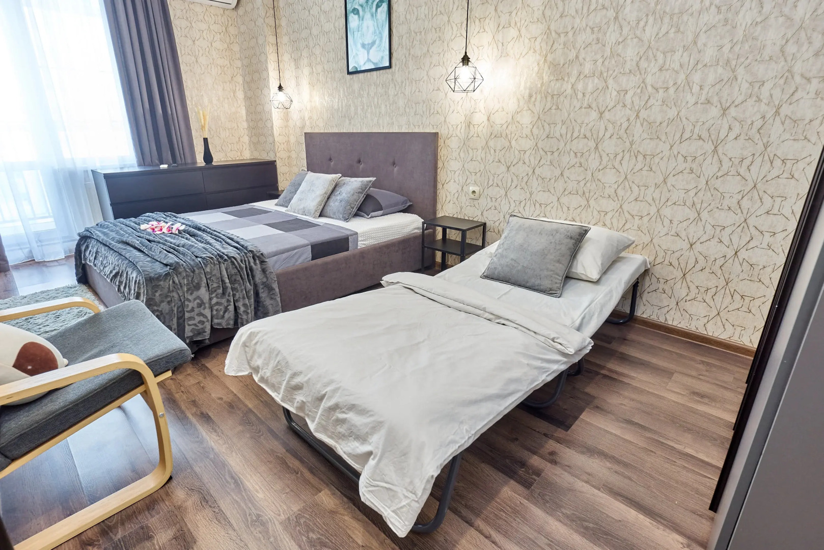 Апартаменты Современная Евродвушка в новом доме на 14 этаже