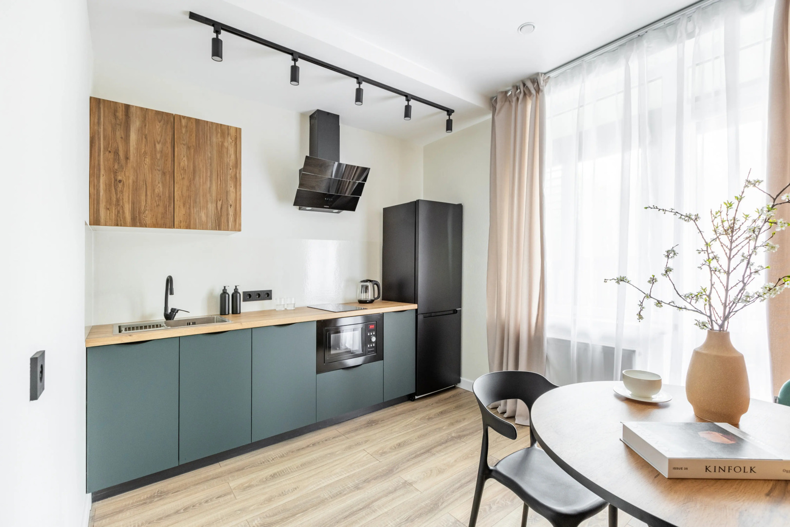 Квартира с новым стильным ремонтом