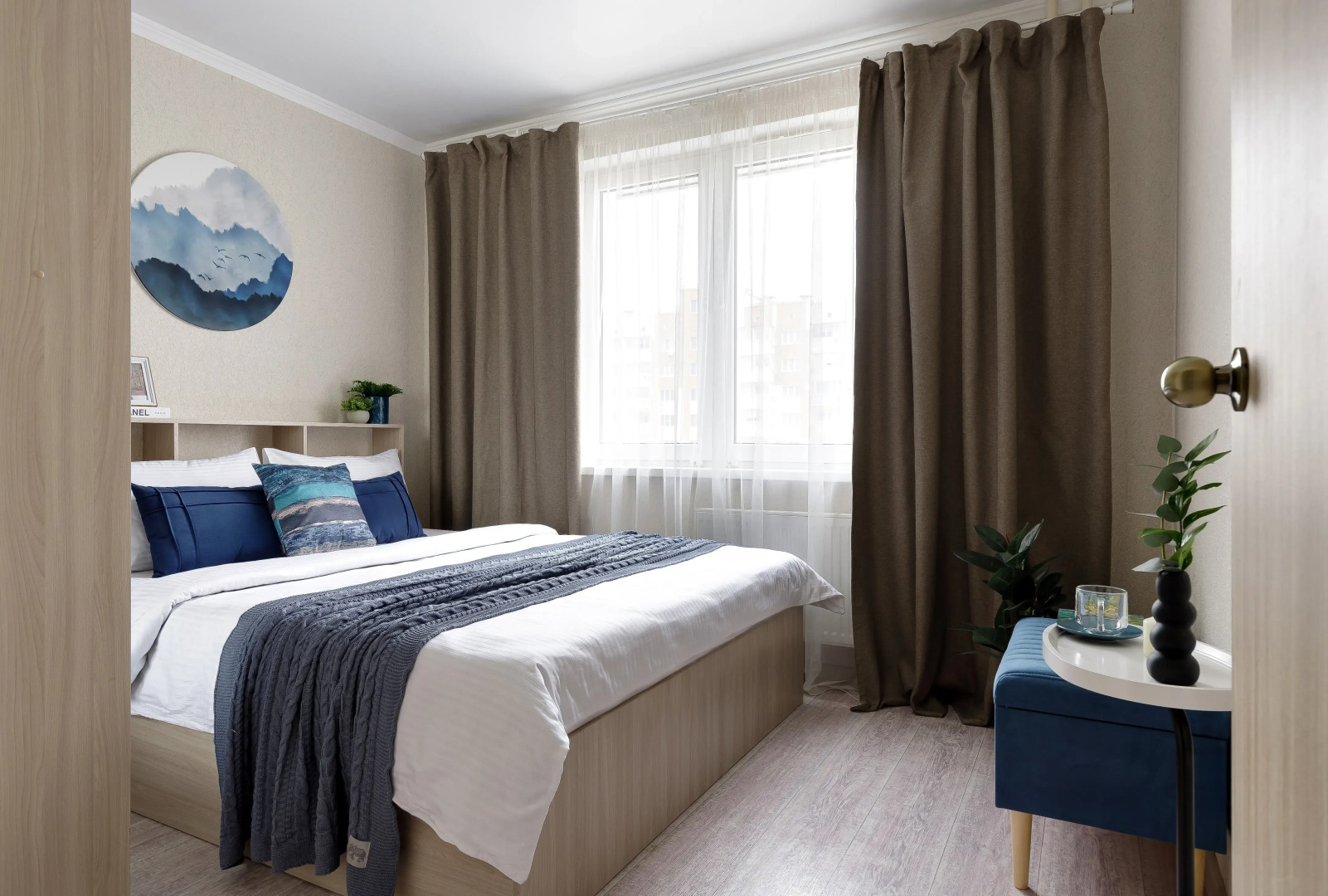 Квартира с видом на парк Облаков