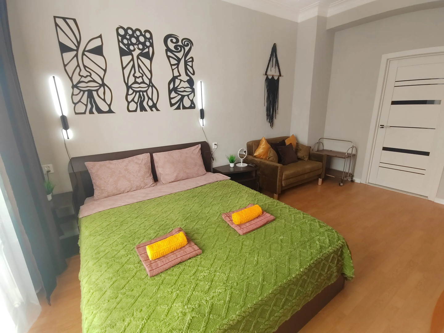 Квартира с тремя раздельными спальнями на Ленина