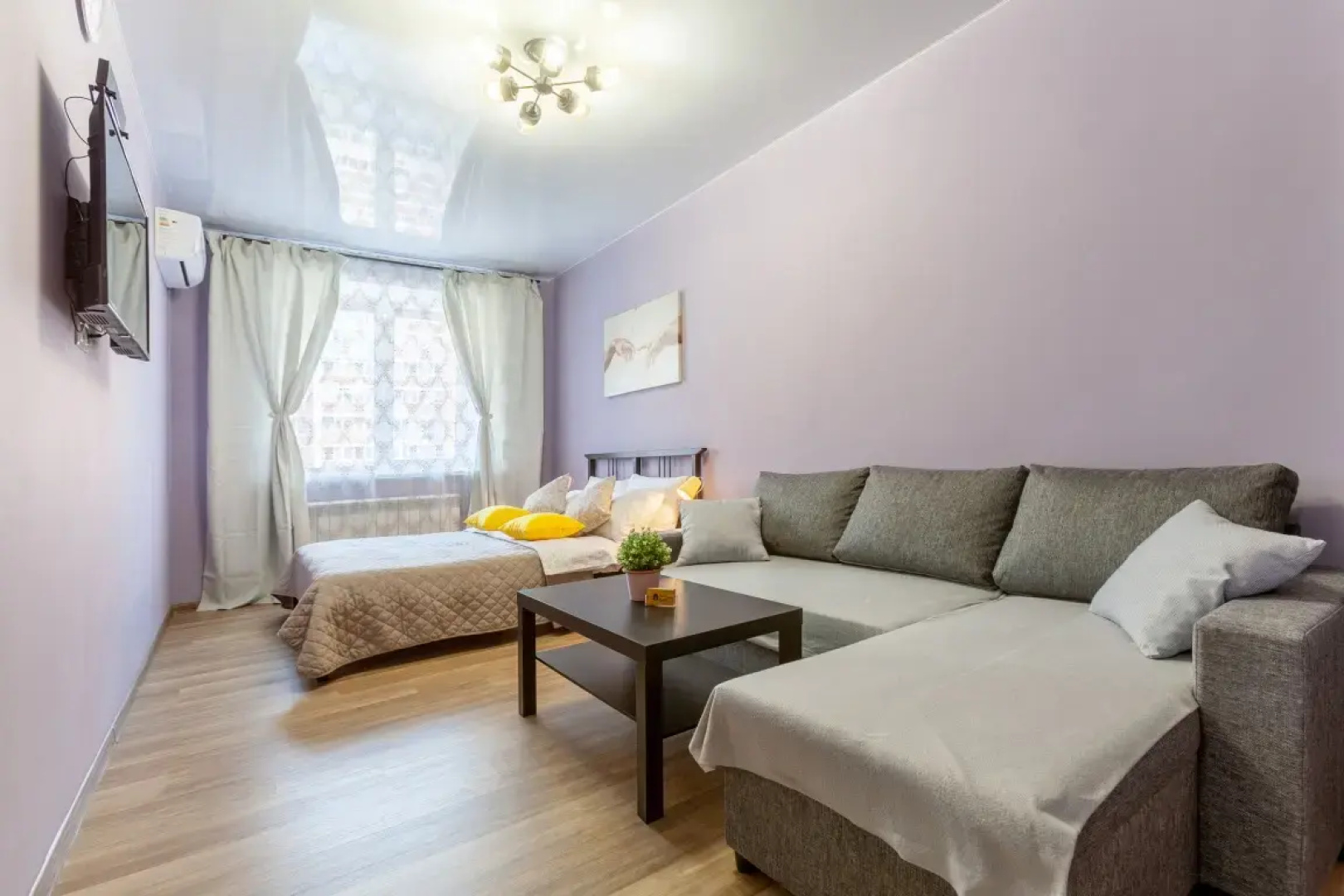 Апартаменты с двумя комнатами Rentplaza