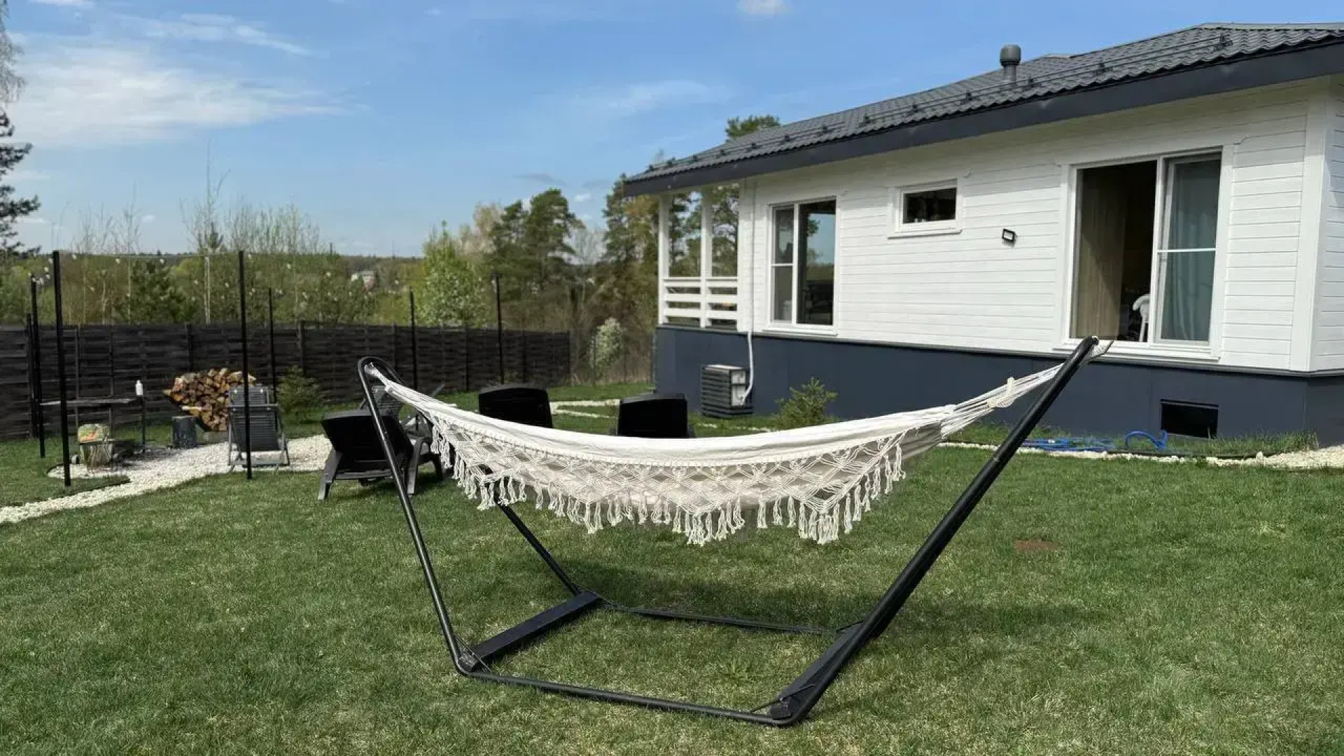 Частный Дом панорамный у леса и озера с сауной и купелью