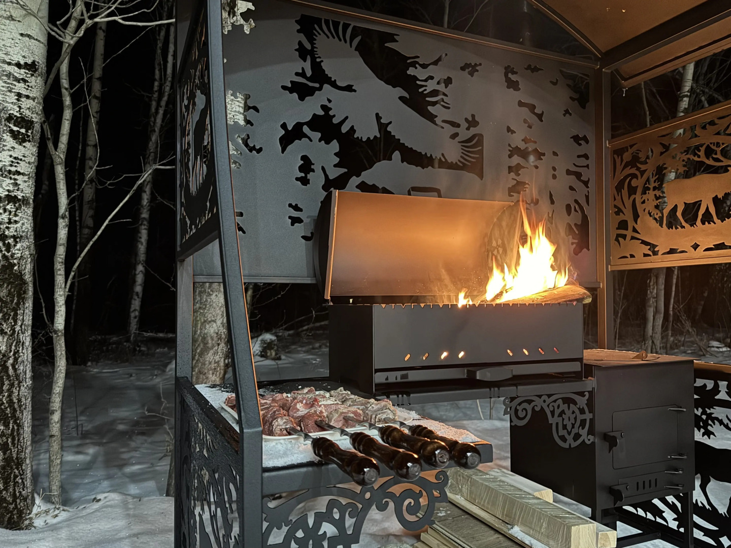 Гостевой дом Барн & Чан Современный дом с фурако в новом поселке