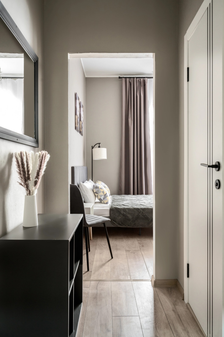 Квартира New Horizon Nevskiy 91 вид на главную улицу Петербурга из вашего окна