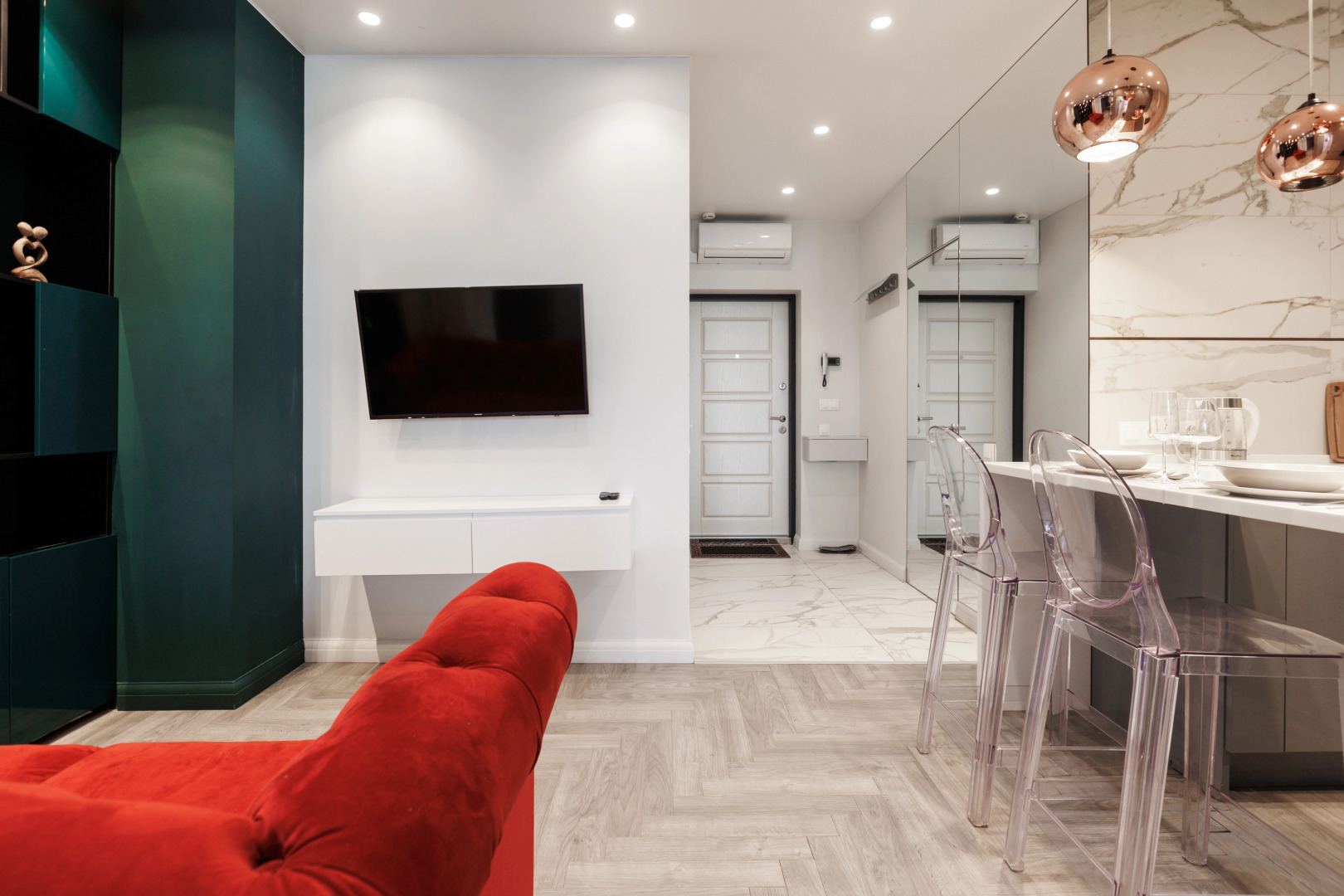 Апартаменты Gerbera Флотилия 2к Джакузи