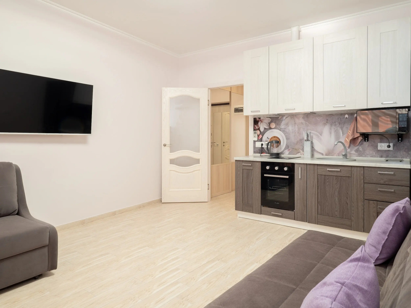 Квартира с Видом на Море и Город рядом с Дендрарием