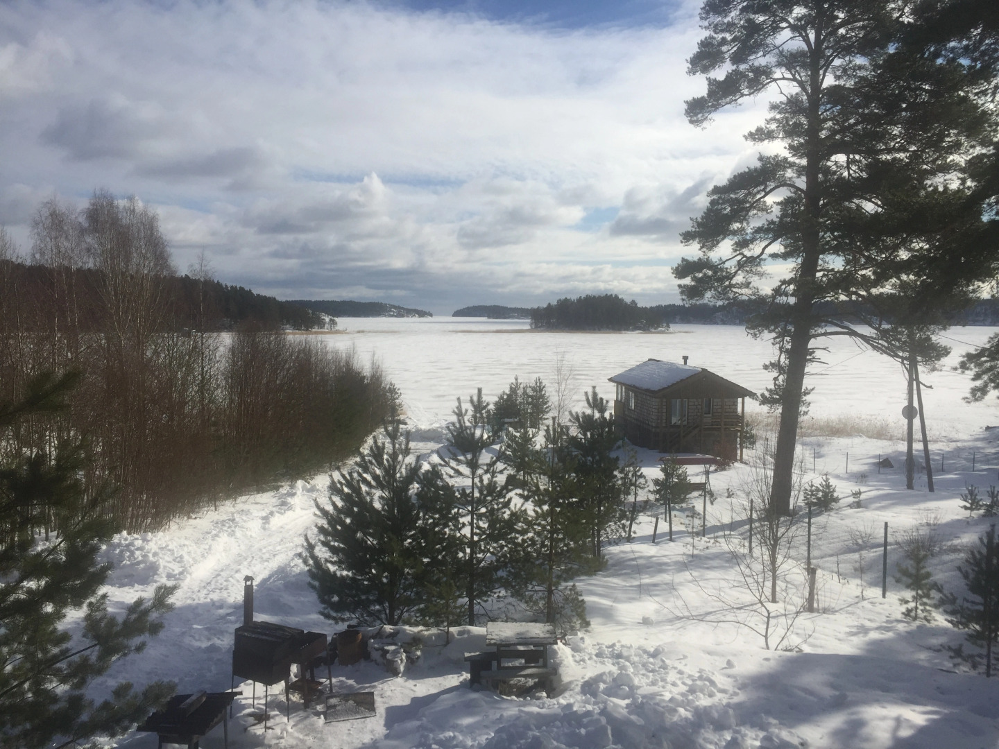 Частный дом Дом с видом на Ладожское озеро