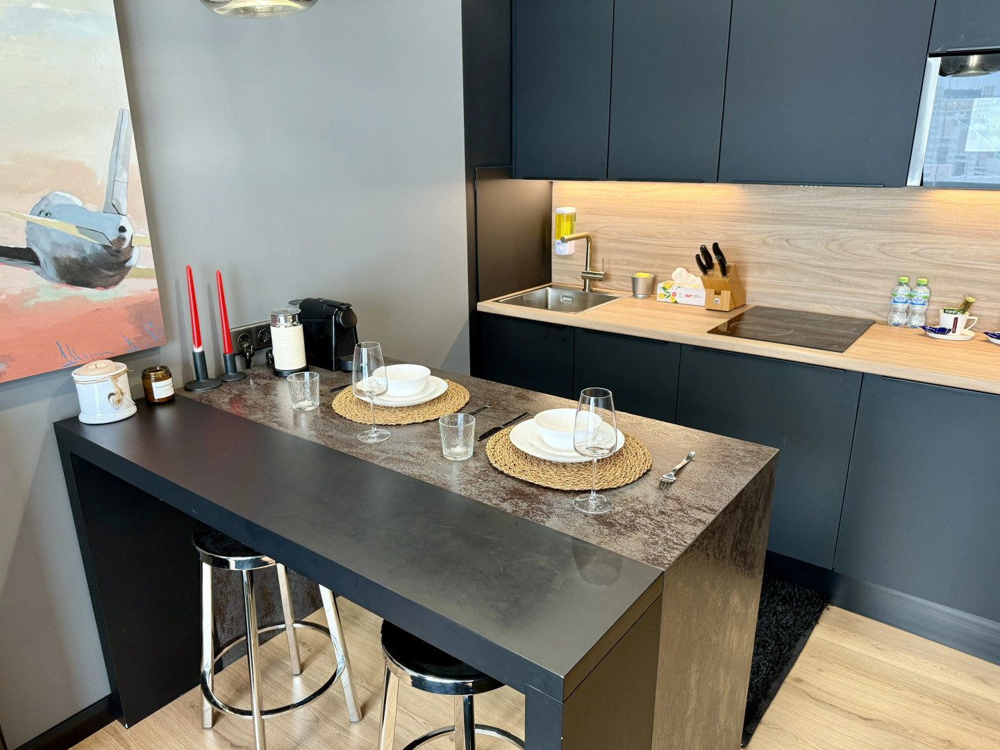 Апартаменты в центре Москвы с шикарным видом